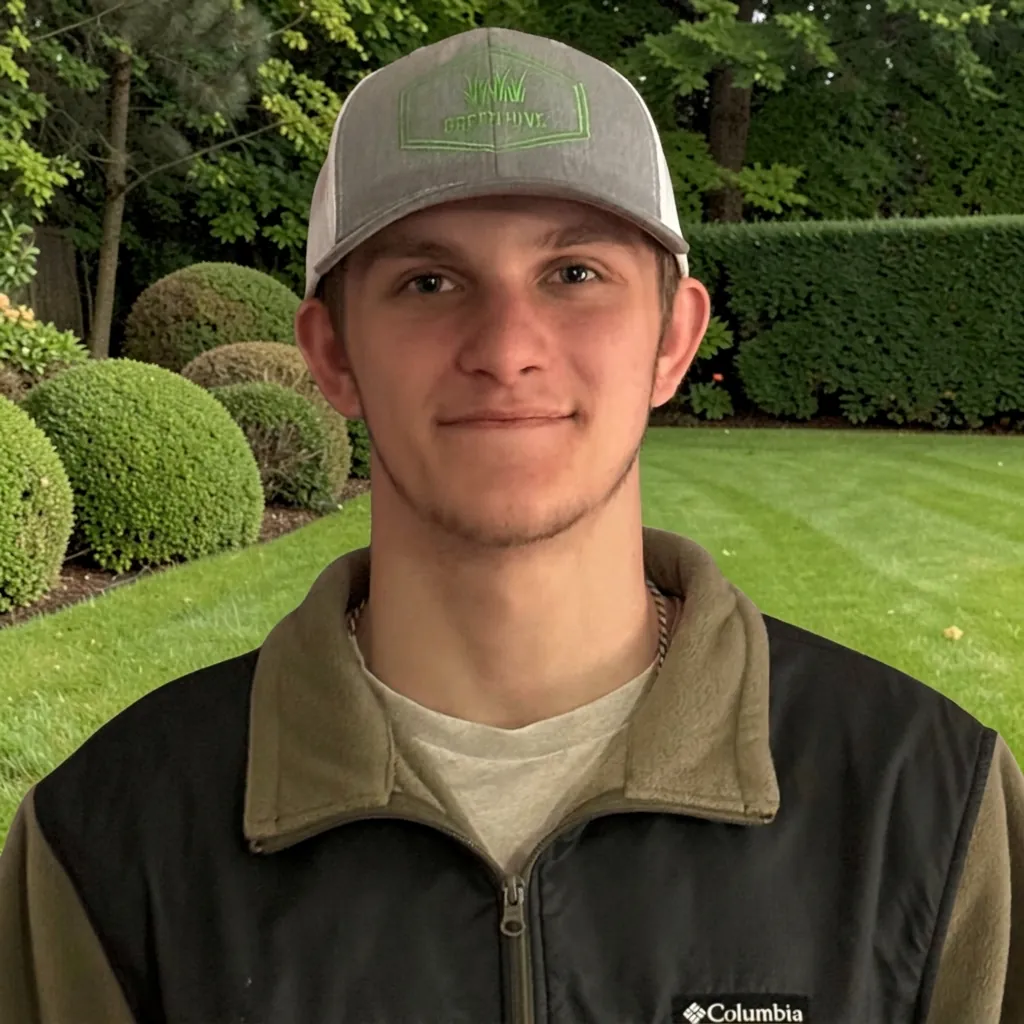 Dalton, owner of Green Hive Landscaping in Fallston, Maryland